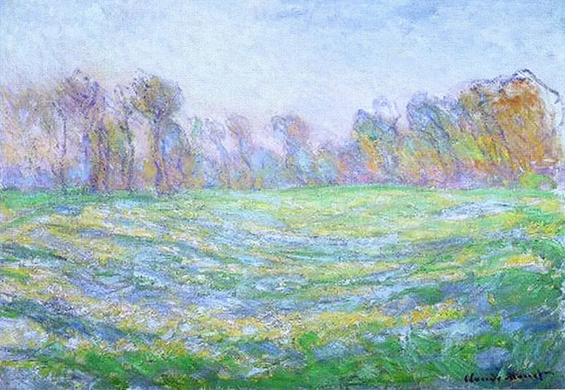 Giverny'de Çayır - Claude Monet