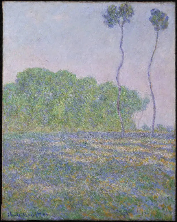 Giverny'de Çayır - Claude Monet