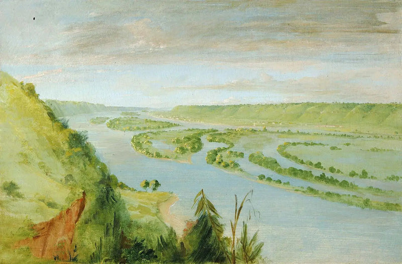 Prairie du Chien, Amerika Birleşik Devletleri garnizonu - George Catlin