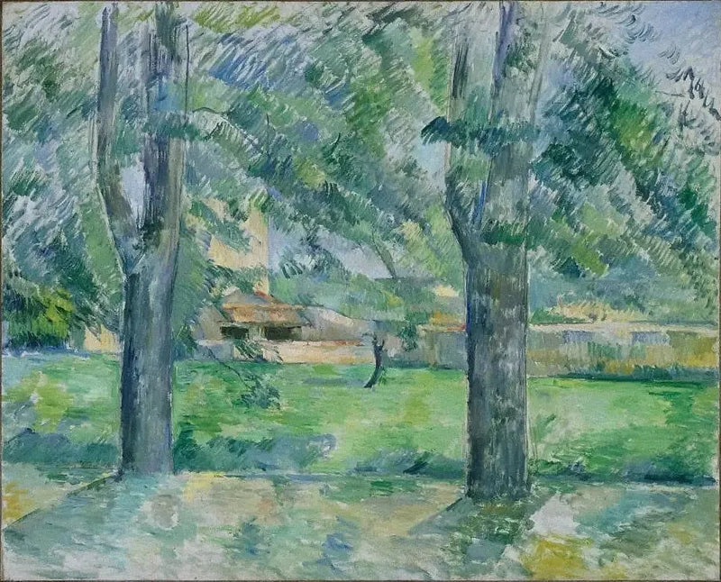 Jas de Bouffan Çayırı ve Çiftliği - Paul Cézanne
