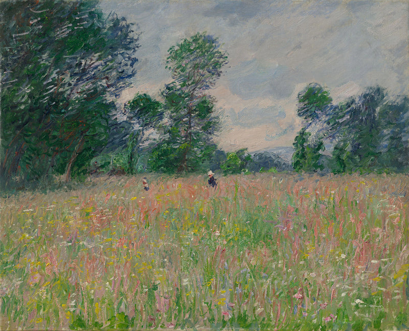 Çiçek Çayırı W996 - Claude Monet