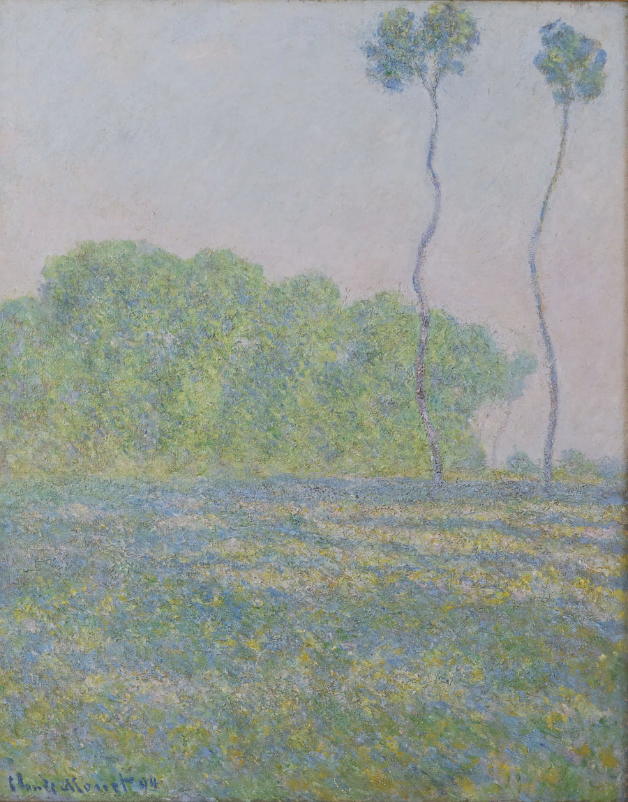 Giverny'de Çayır - Claude Monet