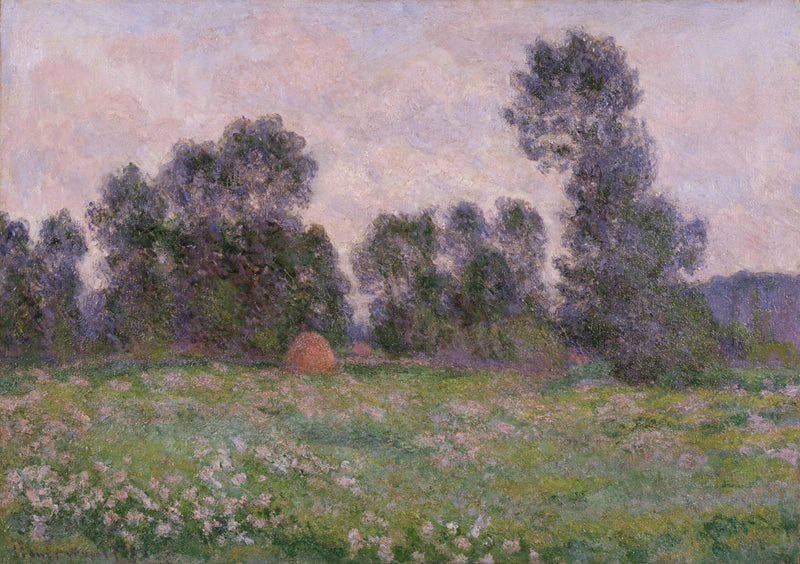 Giverny'de Çayır - Claude Monet