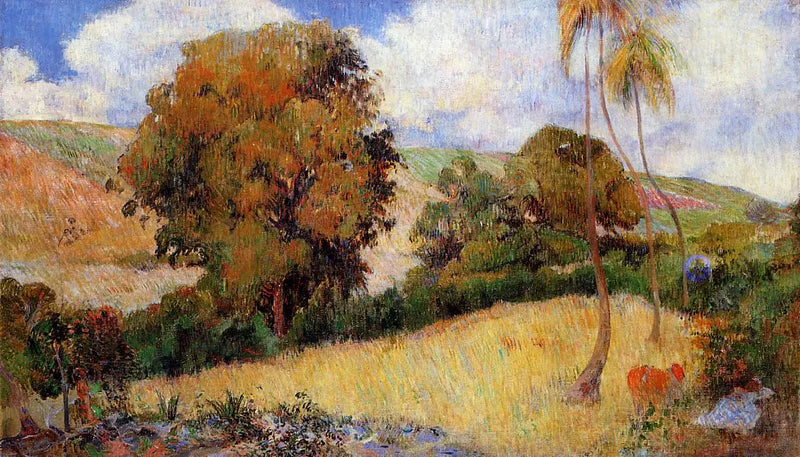 Martinik Ovası - Paul Gauguin