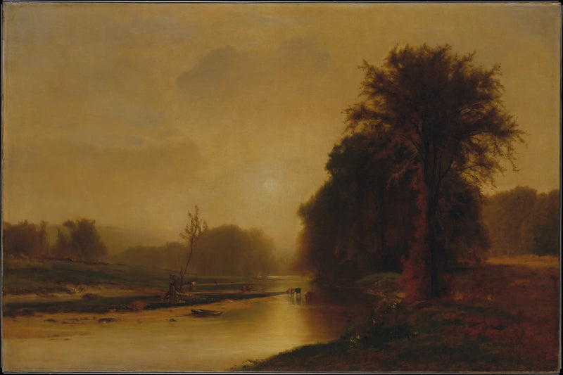 Sonbahar Çayırları - George Inness