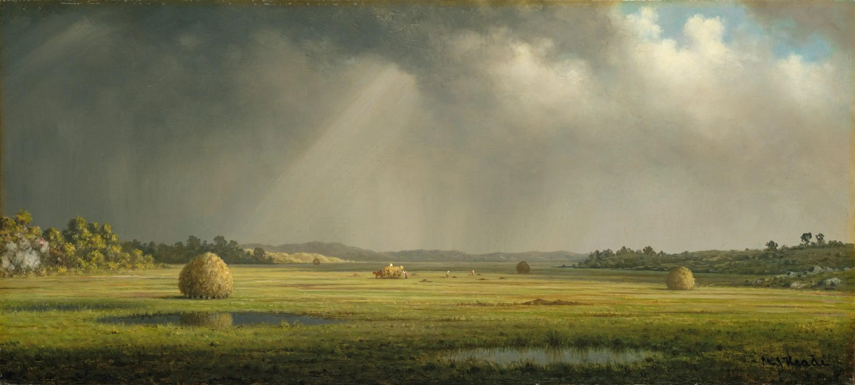 Prairies de Newburyport - Martin Johnson Heade - Alpha Reproduction