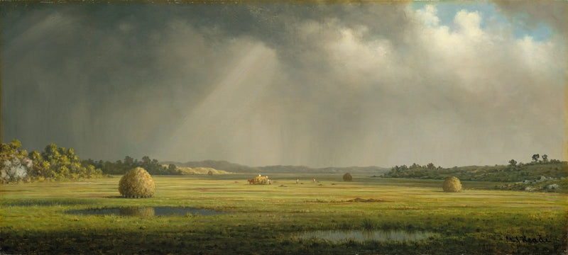 Newburyport Çayırları - Martin Johnson Heade