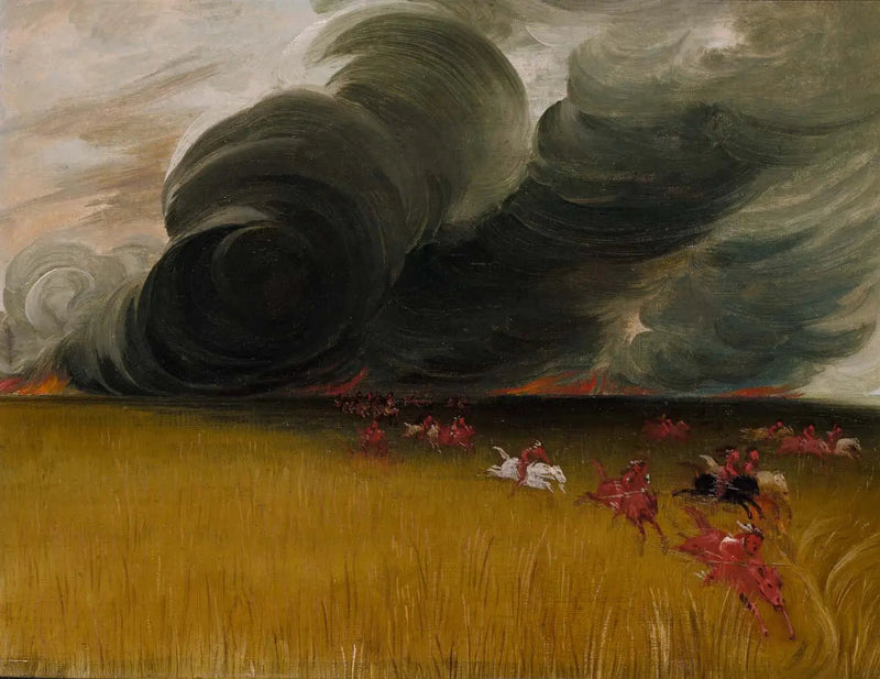 Ateşli Çayırlar - George Catlin
