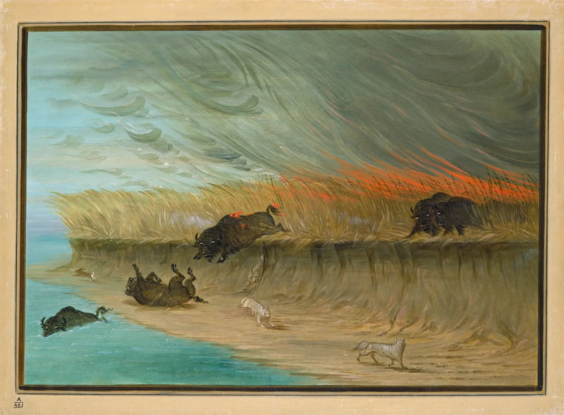 Ateşli Çayırlar - George Catlin
