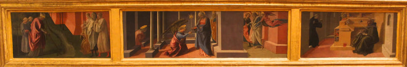 Barbadori Altar Panosu Prédelle - Fra Filippo Lippi