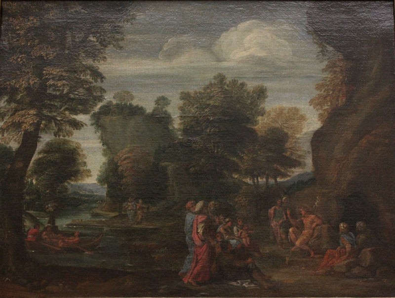Vaftizci Yahya'nın Vaazı - Annibale Carracci