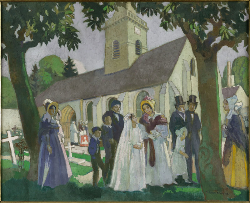 Léopoldine'in Fourqueux'taki Birinci Komünyon - Maurice Denis