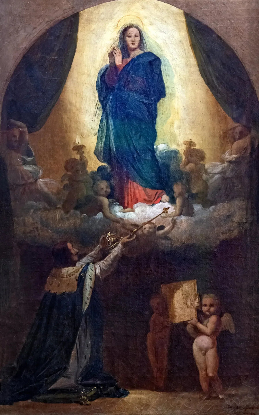 Louis XIII'in Yemininin İlk Düşüncesi - Jean-Auguste-Dominique Ingres