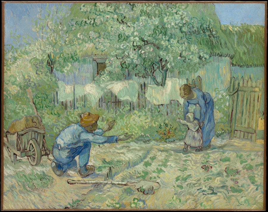 İlk adımlar, Millet'e göre - Vincent van Gogh