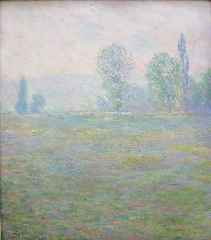 Giverny'de Çayırlar - Claude Monet