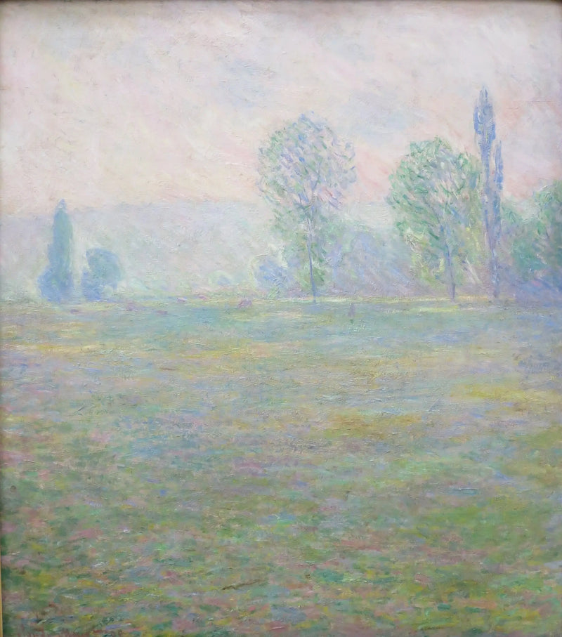 Giverny'de Çayırlar - Claude Monet