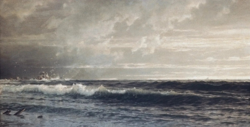 Land's End, Cornwall yakınlarında - William Trost Richards