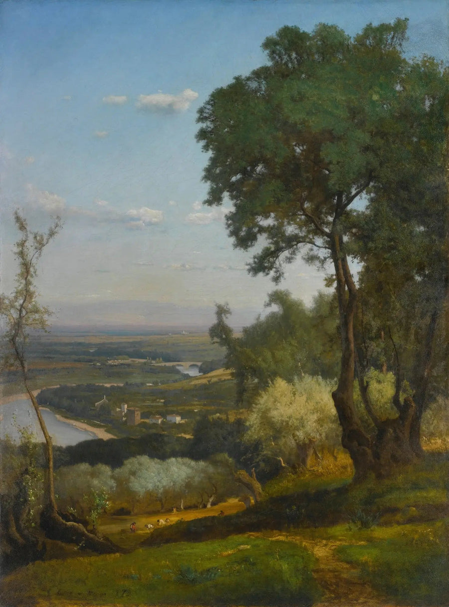 Perugia yakınlarında - George Inness