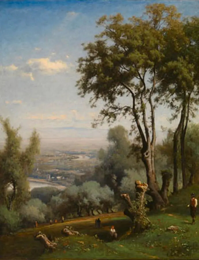 Perugia yakınlarında, İtalya - George Inness