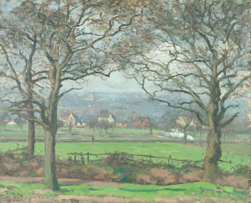 Sydenham Hill'in Yakınında - Camille Pissarro