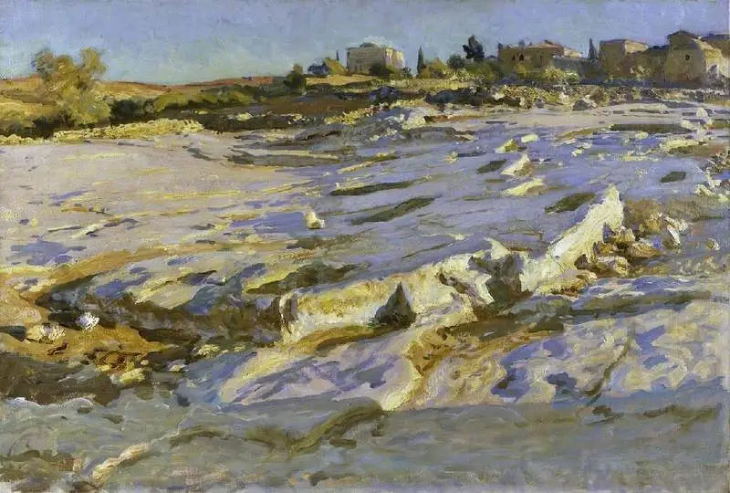 Zeytin Dağı'nın Yakınında, Kudüs - John Singer Sargent