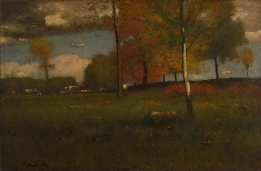 Köye Yakın, Ekim - George Inness