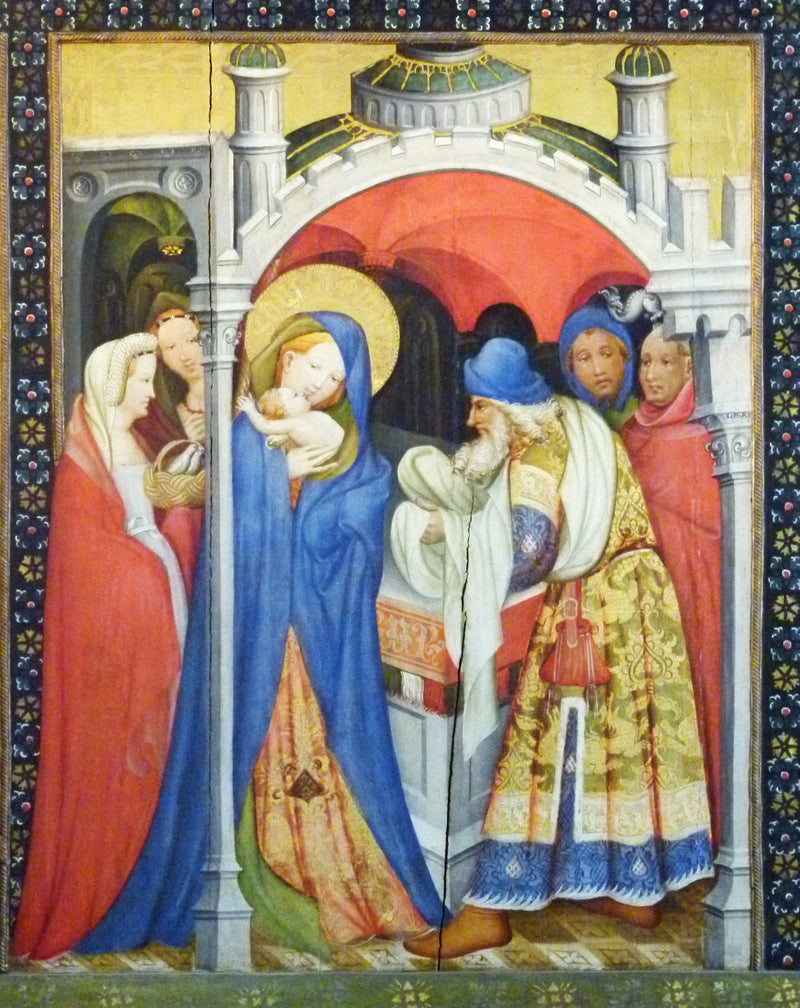 İsa'nın Tapınağa Gelişi - Conrad von Soest