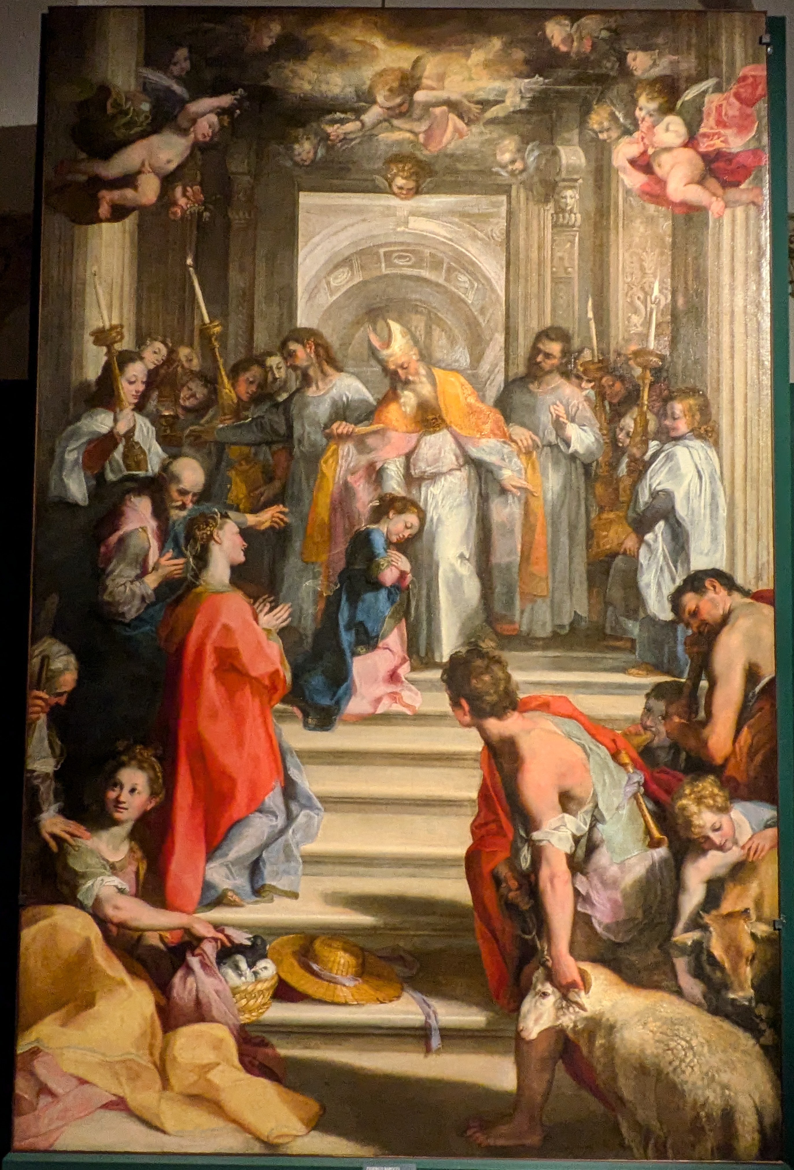 Présentation de la Vierge Marie au Temple - Federico Barroci