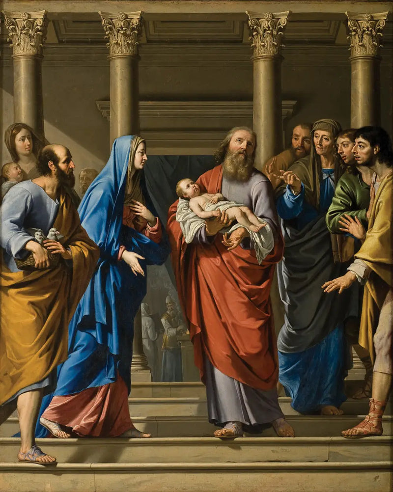 İsa'nın Tapınağa Gelişi - Philippe de Champaigne