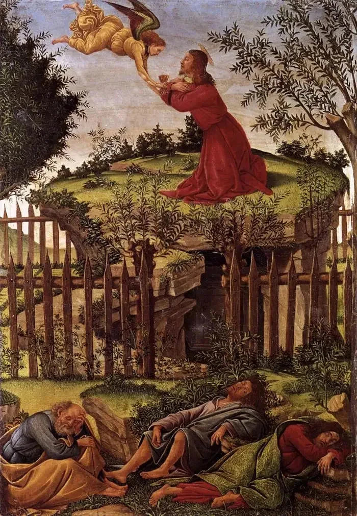 Zeytinlikte Dua - Sandro Botticelli