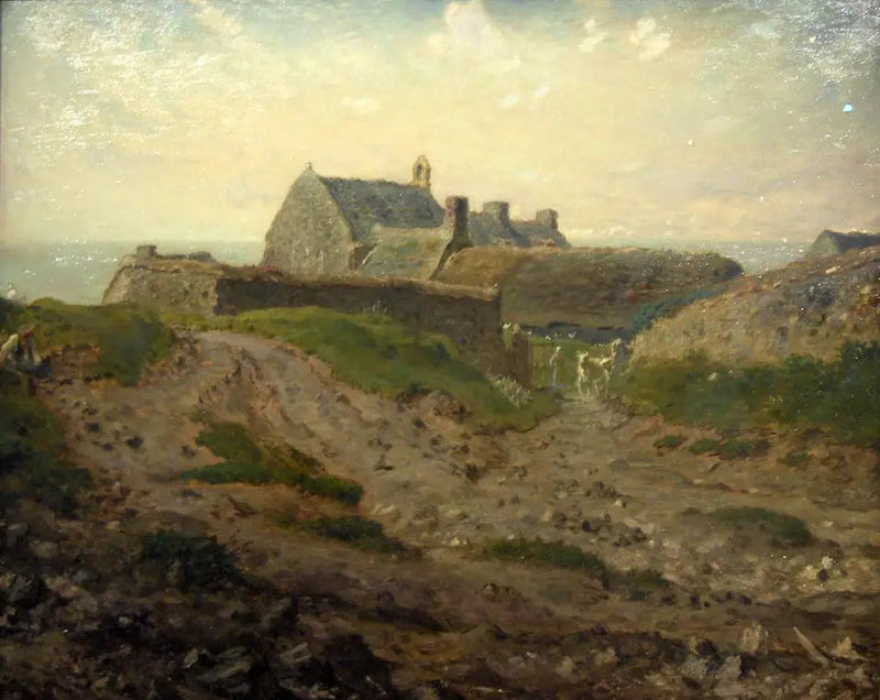 Vauville Manastırı, Normandiya - Jean-François Millet