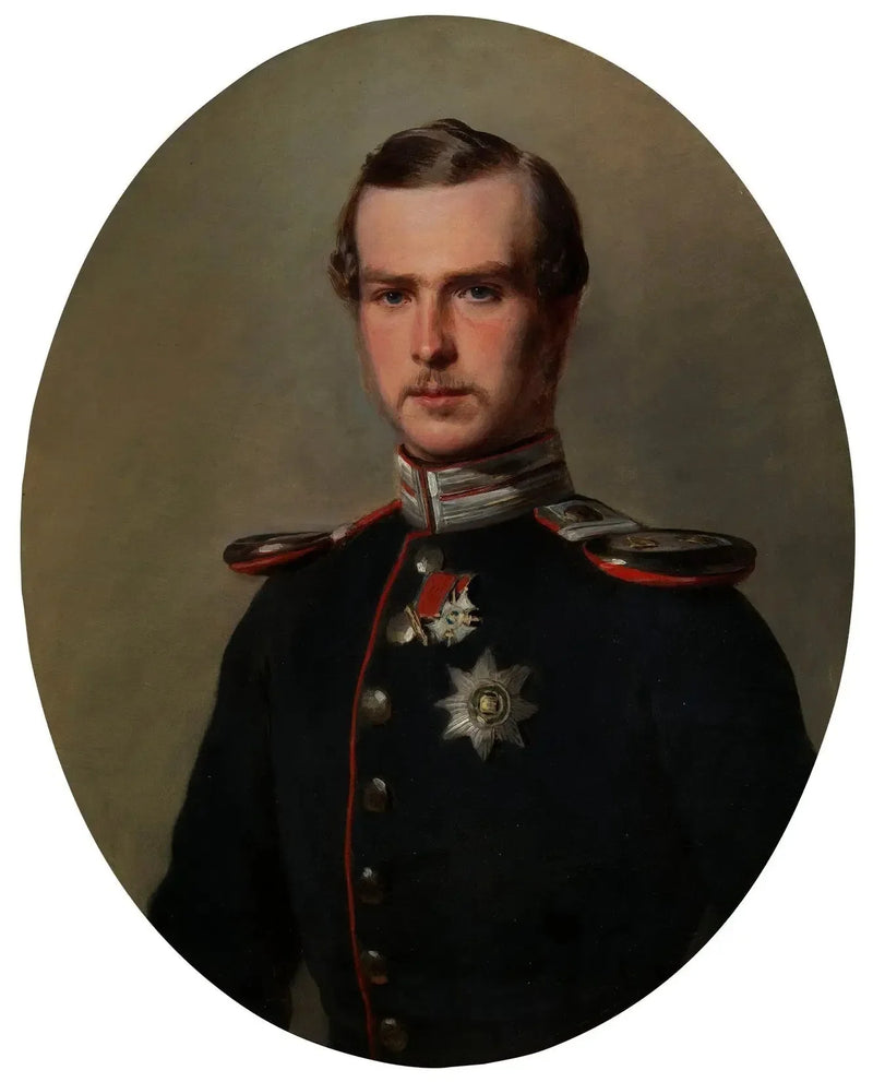 Hesse Prensi Louis, gelecekteki büyük dük Louis IV de Hesse (1837-1892) - Franz Xaver Winterhalter