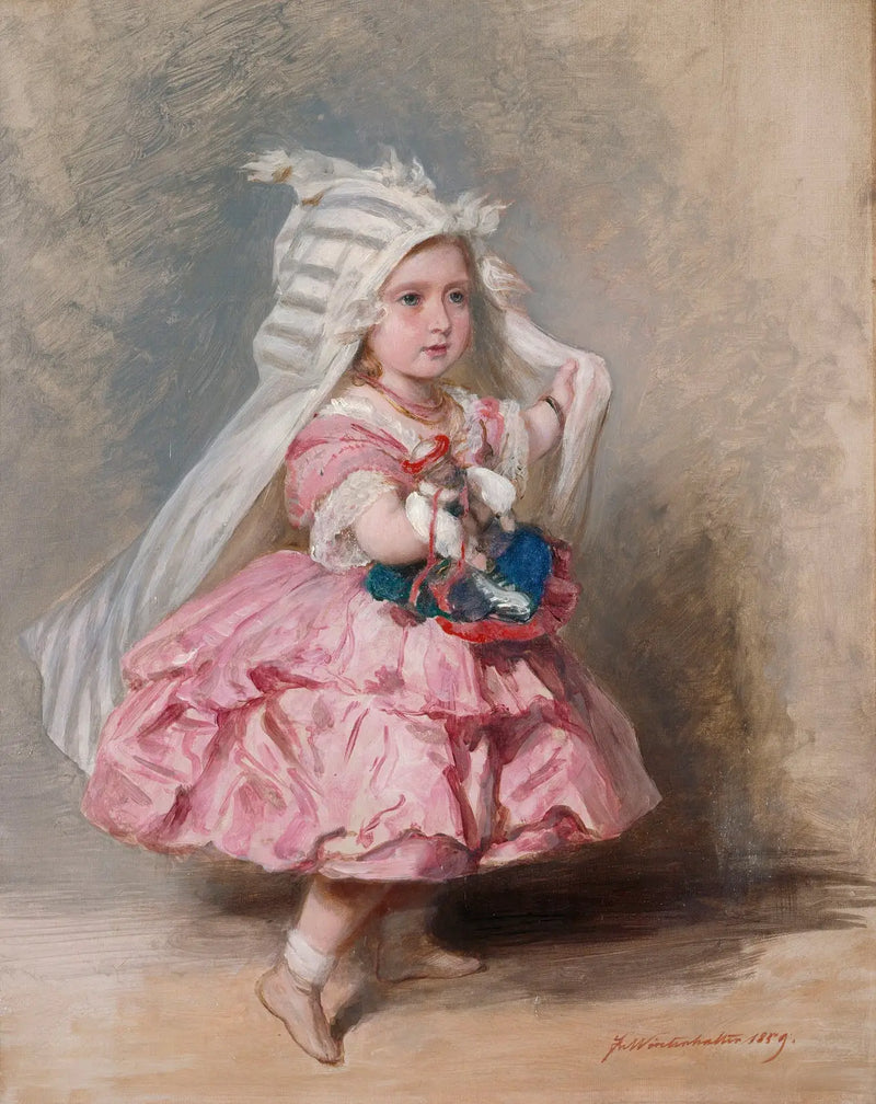 Prenses Béatrice (1857-1944), daha sonra Prenses Henri de Battenburg - Franz Xaver Winterhalter