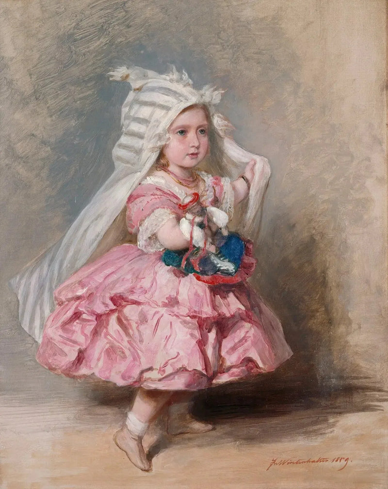 Prenses Béatrice (1857-1944), daha sonra Prenses Henri de Battenburg - Franz Xaver Winterhalter
