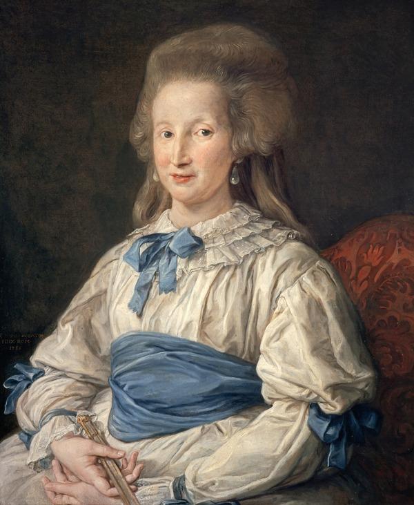 Prenses Cecilia Mahony Giustiniani (1741 - 1789) - Pompeo Batoni