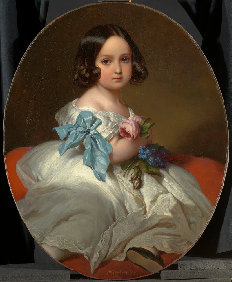 Belçika Prensesi Charlotte (1840-1927) - Franz Xaver Winterhalter
