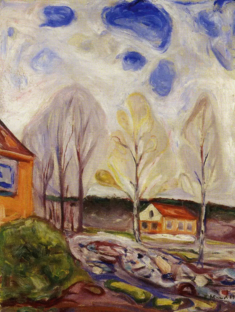 Åsgårdstrand'da Bahar - Edvard Munch