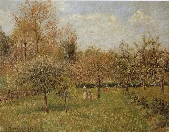 Éragny'de Bahar - Camille Pissarro