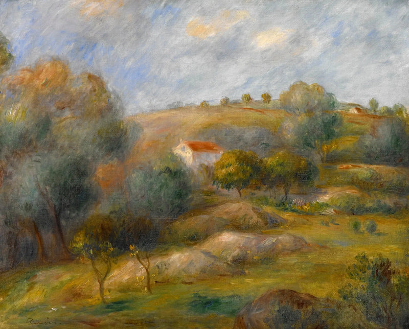 Essoyes'de Bahar - Pierre-Auguste Renoir