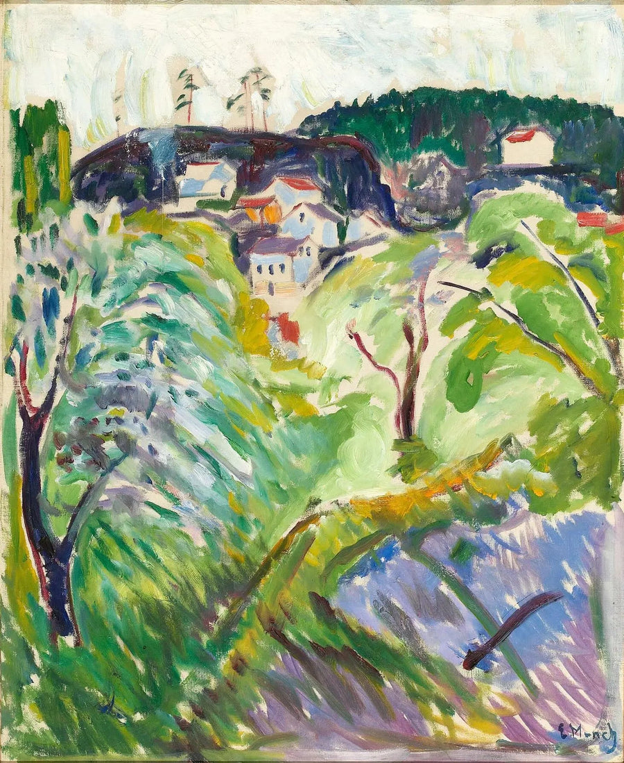 Kragerø'da Bahar - Edvard Munch