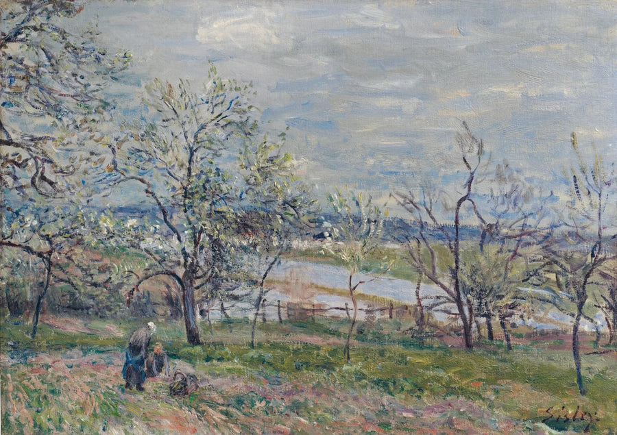 Veneux-Nadon'da Bahar - Alfred Sisley