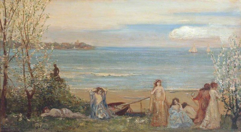 Deniz Kenarında Bahar - Charles Conder