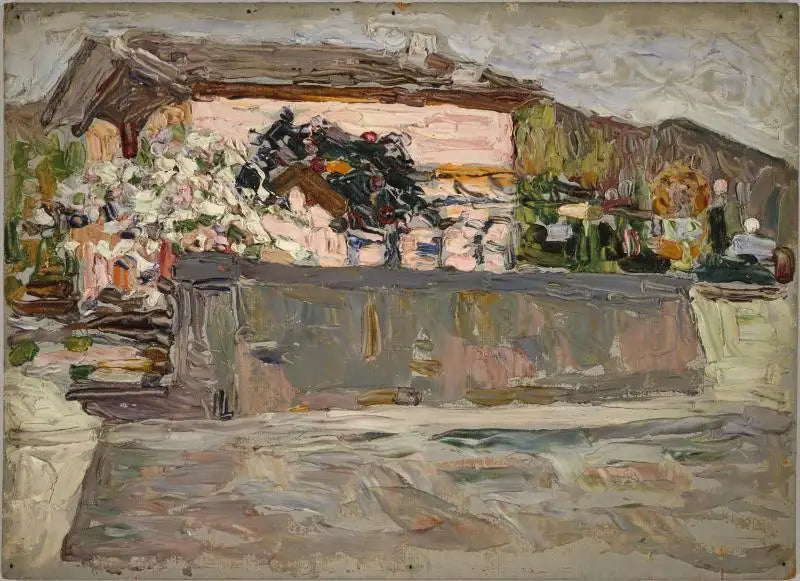 Bahar, Augsburg Çevresinde - Vassily Kandinsky