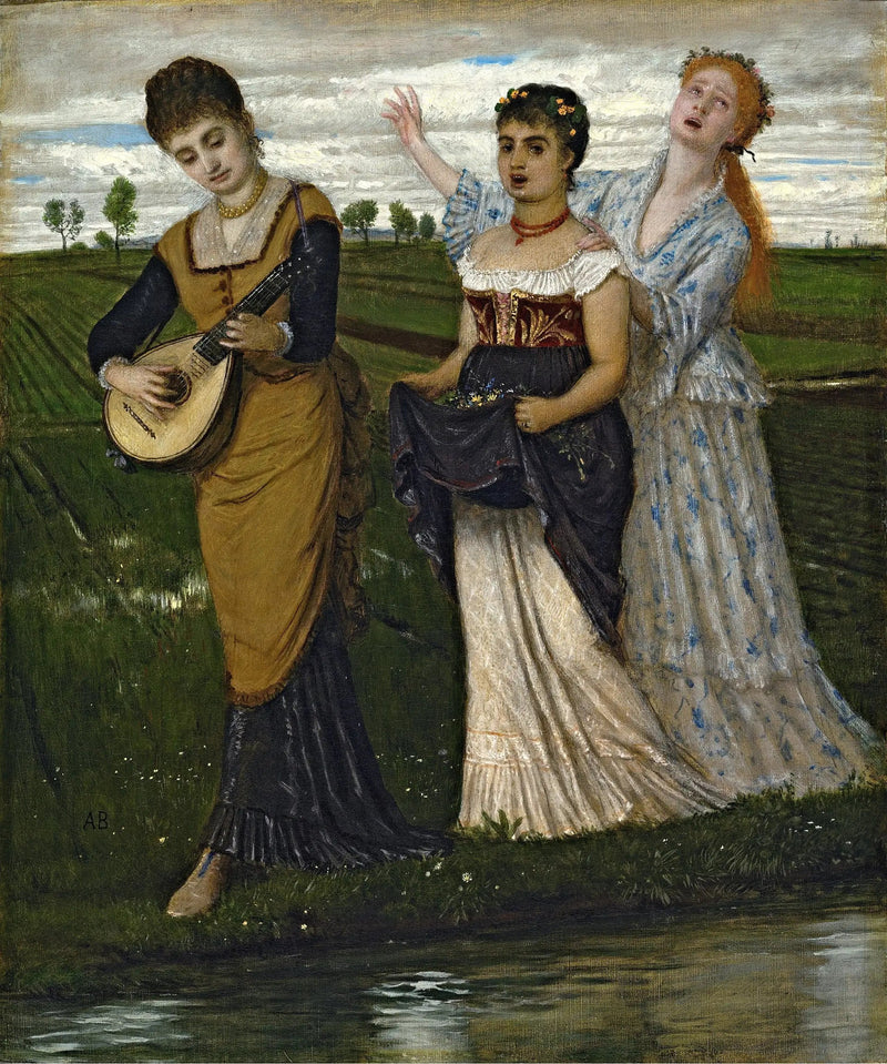 İlkbahar (İlkbahar Şarkıları) - Arnold Böcklin