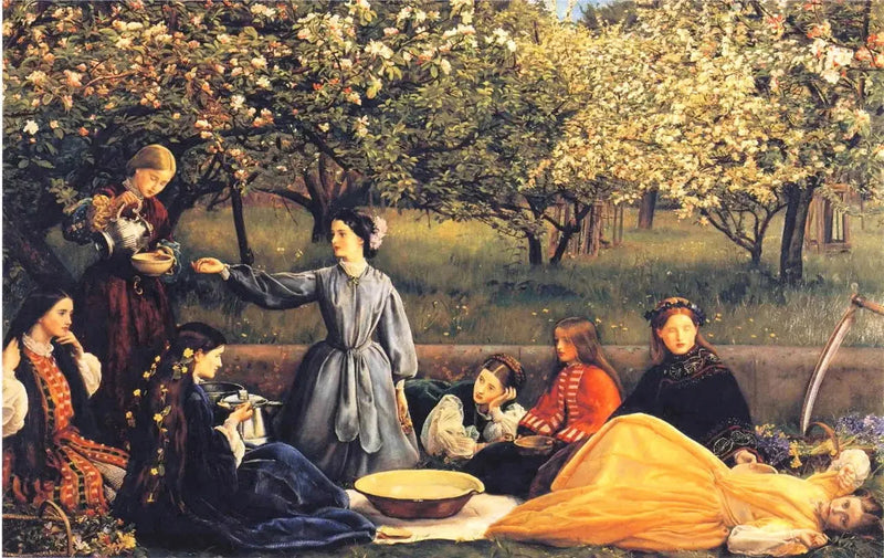 İlkbahar (elma çiçekleri) - John Everett Millais