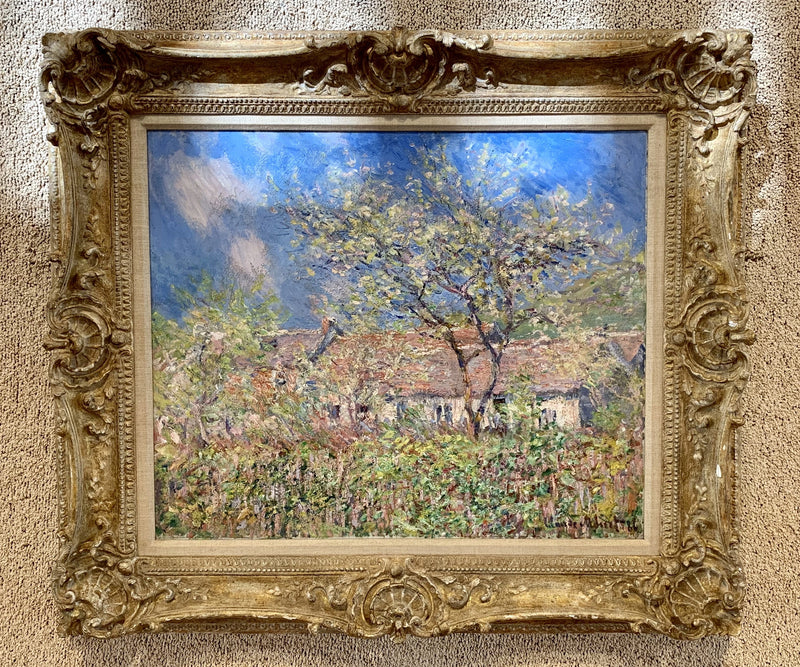 Giverny W1062'de Bahar - Claude Monet