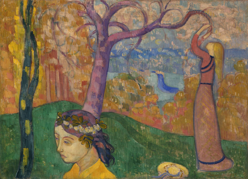 İlkbahar veya Madeleine Bois d'Amour'da - Émile Bernard