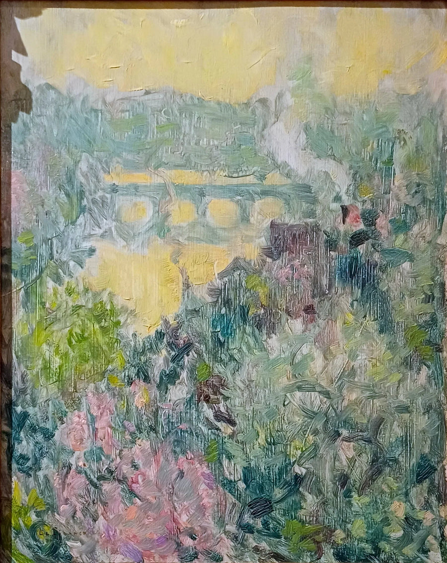 Seine Üzerinde Bahar - Henri Le Sidaner