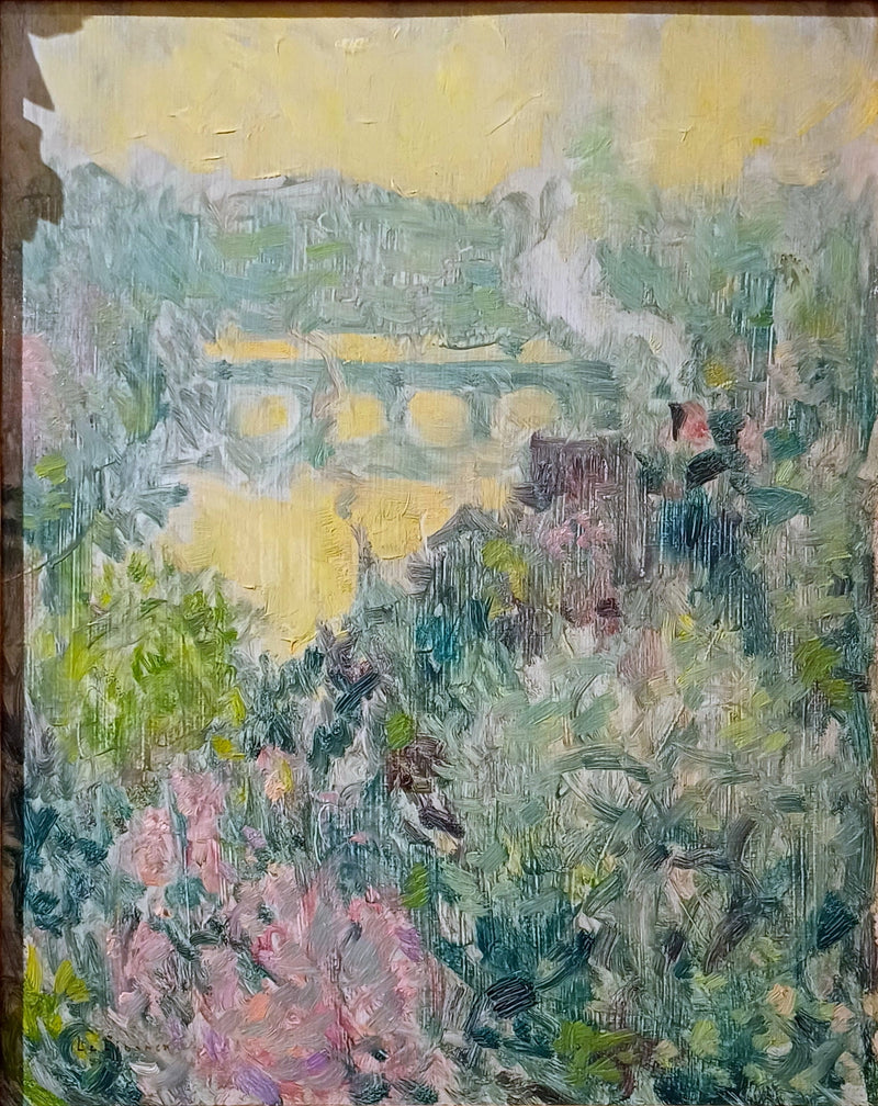 Seine Üzerinde Bahar - Henri Le Sidaner