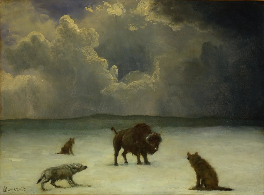 Tuzağa Düşürülmüş - Albert Bierstadt